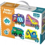 Puzzle utilaje de construcții Trefl