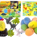 Set DIY pentru pictarea ouălor de dinozaur
