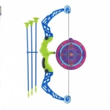 Arc cu săgeți cu ventuză și țintă 57 cm