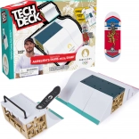 Rampa Tech Deck Aurelien Giraud Paris 2024 cu fingerboard