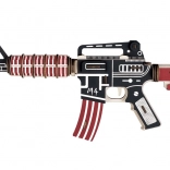 WOODCRAFT puzzle 3D din lemn – pușcă de asalt M4