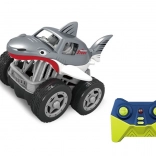 RC mini auto Rechin – mașină off-road gri cu telecomandă