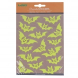 Autocolante luminoase în întuneric Liliac Halloween 25 × 14,4 cm