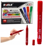 marker permanent roșu, rezistent la apă 2,5–4,5 mm