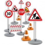 LENA semne rutiere – set educativ 17 piese