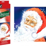 Pictură diamant Santa 30x30 cm