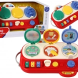 Tablă educațională pentru micii exploratori Creative Sensory Red