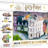 Set de construcție Brick Trick HARRY POTTER: Banca Vrajitorească Gringotts (210 piese)