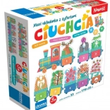 Puzzle maxi cu decupaje Tren