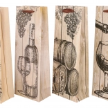 săculeț cadou pentru sticlă M, pentru tot anul, 12,8 × 36 × 8,4 cm