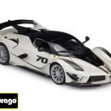 Bburago Ferrari FXX-K EVO No.70 model alb-negru 1:18