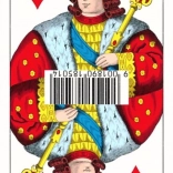 Pikety – cărți de joc franceze cu două capete, 32 de foi