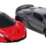 Pistă de curse pentru copii cu bucle și iluminare