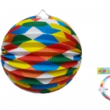 lampion din hârtie, sferă 25 cm