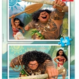Puzzle Disney Vaiana cea Curajoasă 2 x 48 piese