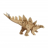 Puzzle 3D din lemn stegosaurus