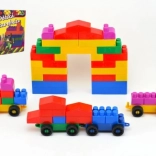 set de construcție Lori 4 din plastic, 100 piese