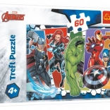 Puzzle 60 de piese - Avengers de Neoprit de la Trefl