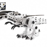 Dinozaur mergător 40 cm cu sunet și lumină pe baterii