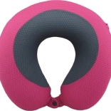 Perna pentru sprijinul capului în călătorii 30 × 30 × 9 cm roz