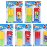 Pistă pentru copii cu mașinuță de 8 cm