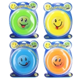 Disc zburător 19 cm cu emoticon