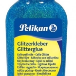 Adeziv cu sclipici PELIKAN 60 ml turcoaz