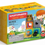 Magformers oraș bancă set de construcții 22 piese
