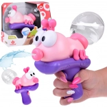 Pistolă cu apă Robăcel scuipând apă