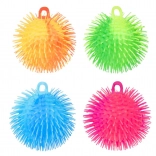 Minge antistres din silicon, de strâns, cu țepi, 15 cm – 4 culori