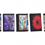 Portofel pentru copii cu închidere Velcro, 12,5 × 25 cm, mix de modele