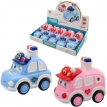 Mașină Poliție și Ambulanță cu Apăsare