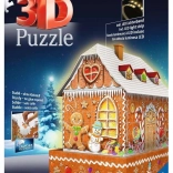 Puzzle 3D Ravensburger Căsuța de turtă dulce 216 piese