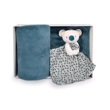 Set cadou koala – pled și jucărie-doudou DOUDOU