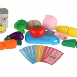 Set tăiere legume cu tocător pentru copii