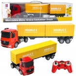 Camion RC cu container MERCEDES-BENZ AROCS 1:26