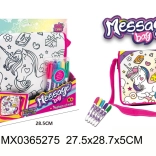 Geantă de colorat Message