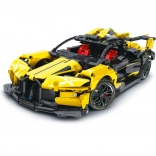 Set de construcție mașină sport galbenă iM.Master