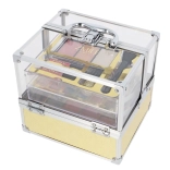 Geantă cosmetice acrilică Glam – auriu