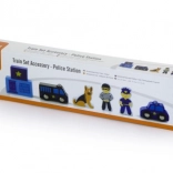 Figurine de poliție din lemn