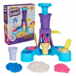 Kinetic Sand - Fabricarea înghețatei