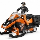 Skuter de zăpadă cu figurină BWORLD