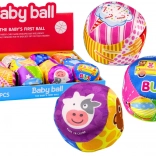 Minge moale cu zdrăngănitoare Animăluțe Fructe 10cm