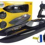 Barcă RC de curse 1:47, 2,4 GHz, rază 50 m