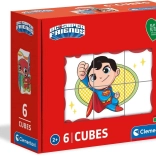 CLEMENTONI Play For Future Cuburi cu imagini Superprieteni, 6 cuburi