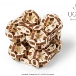 Ugears puzzle mecanic 3D din lemn Flexi Cub