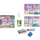 Cărți de colorat cu ochelari 3D ștergătoare