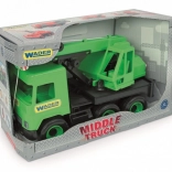 Macara verde 38 cm WADER Middle Truck