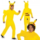 Costum pentru copii POKEMON Pikachu kigurumi (10–12 ani, 137–149 cm)