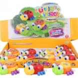 Buburuză cu mecanism de întoarcere pentru copii 8 cm